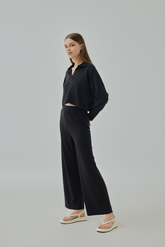 Nila High Rise Waffle Knit Pants
